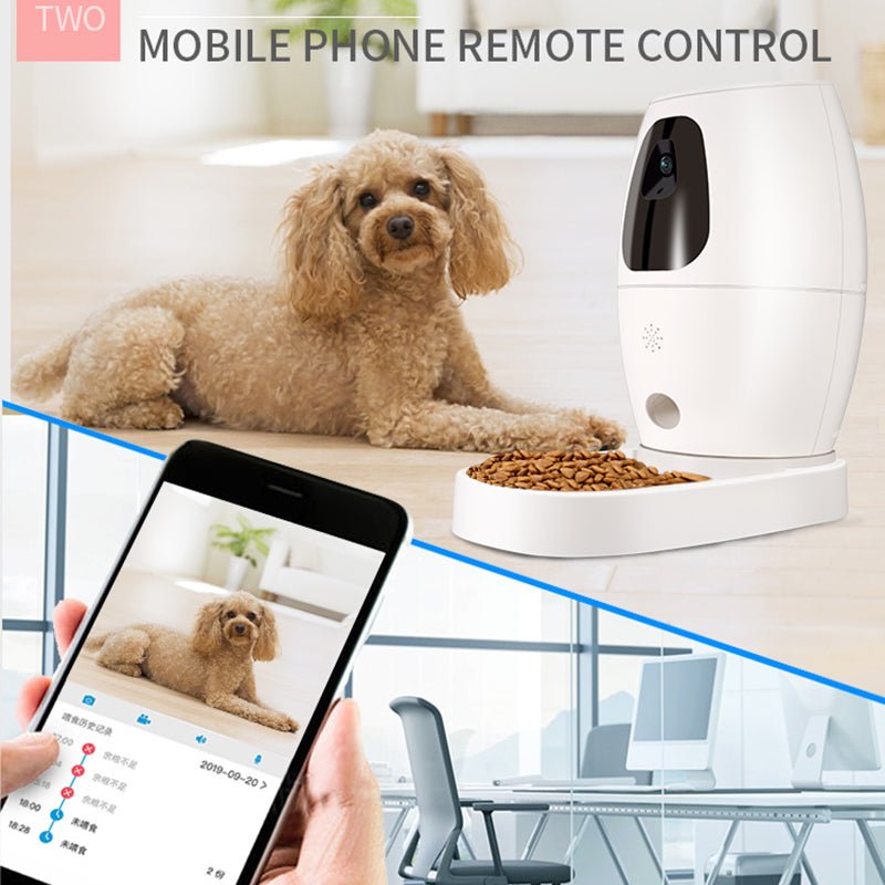 Smart Security Wireless Wifi Pet Camera Night Vision Cloud Record Cat Dog Feeders | Electrr Inc