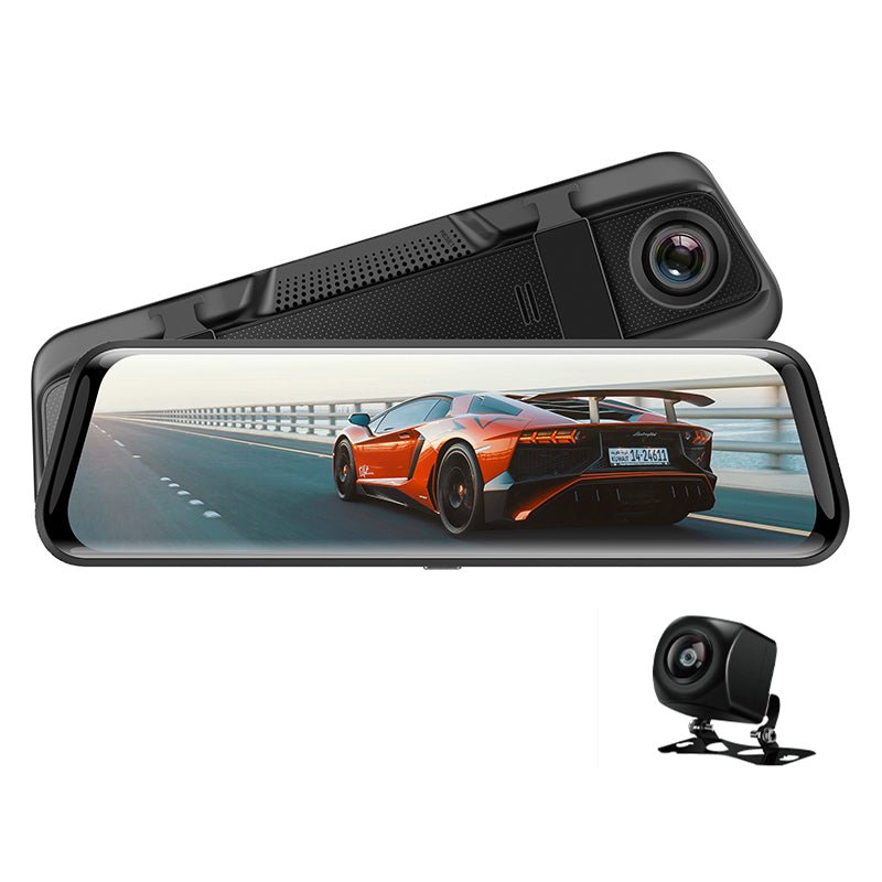 Aoedi AD811 Full HD 1080P Front and Rear Dual Camera Car Rearview Mirror Camera Dash Cam DVR Dashcam | Electrr Inc