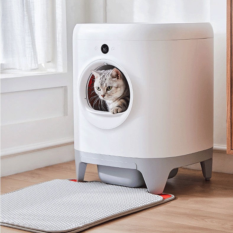 Home Use Pet Toilet Wifi App Control Smart Cat Litter Box Automatic Cat Litter Box | Electrr Inc